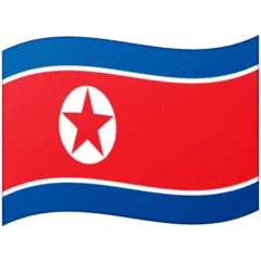 🇰🇵 Bendera Korea Utara Google