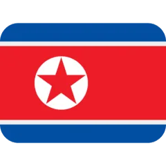 🇰🇵 Bendera Korea Utara Twitter