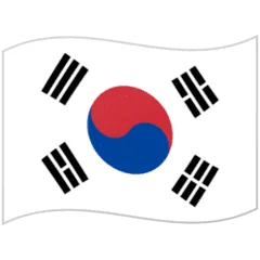 🇰🇷 Bendera Korea Selatan Google