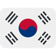 🇰🇷 Bendera Korea Selatan Twitter