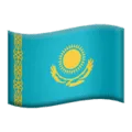 🇰🇿 Bendera Kazakhstan Apple