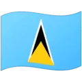 🇱🇨 Bendera Saint Lucia Googlr