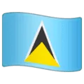 🇱🇨 Bendera Saint Lucia WhatsApp