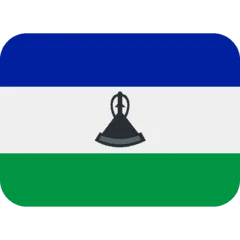 🇱🇸 Bendera Lesotho Twitter
