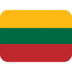 🇱🇹 Bendera Lituania Twitter