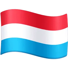 🇱🇺 Bendera Luksemburg Facebook