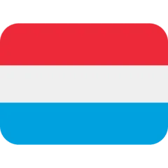 🇱🇺 Bendera Luksemburg Twitter