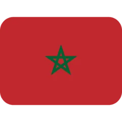 🇲🇦 Bendera Maroko Twitter