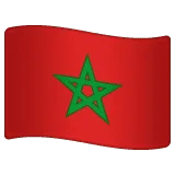🇲🇦 Bendera Maroko WhatsApp