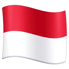🇲🇨 Bendera Monako Facebook
