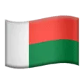 🇲🇬 Bendera Madagaskar Apple