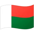 🇲🇬 Bendera Madagaskar Google
