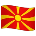 🇲🇰 Bendera Makedonia Utara WhatsApp
