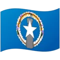 🇲🇵 Bendera Kepulauan Mariana Utara Google