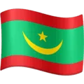 🇲🇷 Bendera Mauritania Facebook