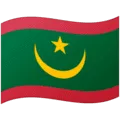 🇲🇷 Bendera Mauritania Google