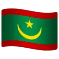 🇲🇷 Bendera Mauritania WhatsApp