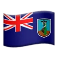 🇲🇸 Bendera Montserrat Apple