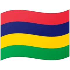 🇲🇺 Bendera Mauritius Google