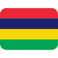 🇲🇺 Bendera Mauritius Twitter