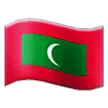 🇲🇻 Bendera Maladewa Samsung