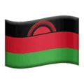🇲🇼 Bendera Malawi Apple
