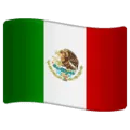 🇲🇽 Bendera Meksiko WhatsApp