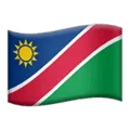 🇳🇦 Bendera Namibia Apple