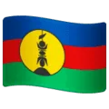 🇳🇨 Bendera Kaledonia Baru WhatsApp