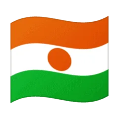 🇳🇪 Bendera Niger Google