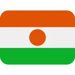 🇳🇪 Bendera Niger Twitter