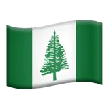 🇳🇫 Bendera Pulau Norfolk Apple