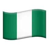 🇳🇬 Bendera Nigeria Apple