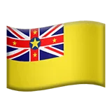 🇳🇺 Bendera Niue Apple