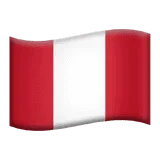 🇵🇪 Bendera Peru Apple
