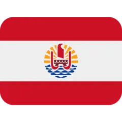 🇵🇫 Bendera Polinesia Prancis Twitter