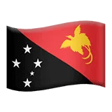 🇵🇬 Bendera Papua Nugini Apple