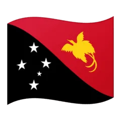 🇵🇬 Bendera Papua Nugini Google
