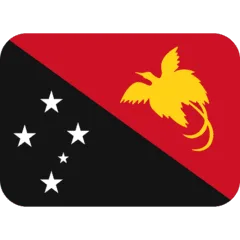 🇵🇬 Bendera Papua Nugini Twitter