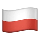 🇵🇱 Bendera Polandia Apple
