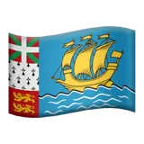 🇵🇲 Bendera Saint Pierre dan Miquelon Apple