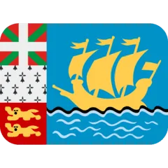 🇵🇲 Bendera Saint Pierre dan Miquelon Twitter