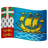 🇵🇲 Bendera Saint Pierre dan Miquelon WhatsApp