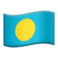 🇵🇼 Bendera Palau Apple
