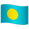 🇵🇼 Bendera Palau WhatsApp