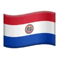 🇵🇾 Bendera Paraguay Apple