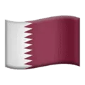 🇶🇦 Bendera Qatar Apple