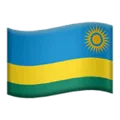 🇷🇼 Bendera Rwanda Apple