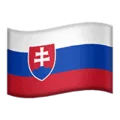 🇸🇰 Bendera Slovakia Apple
