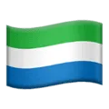 🇸🇱 Bendera Sierra Leone Apple